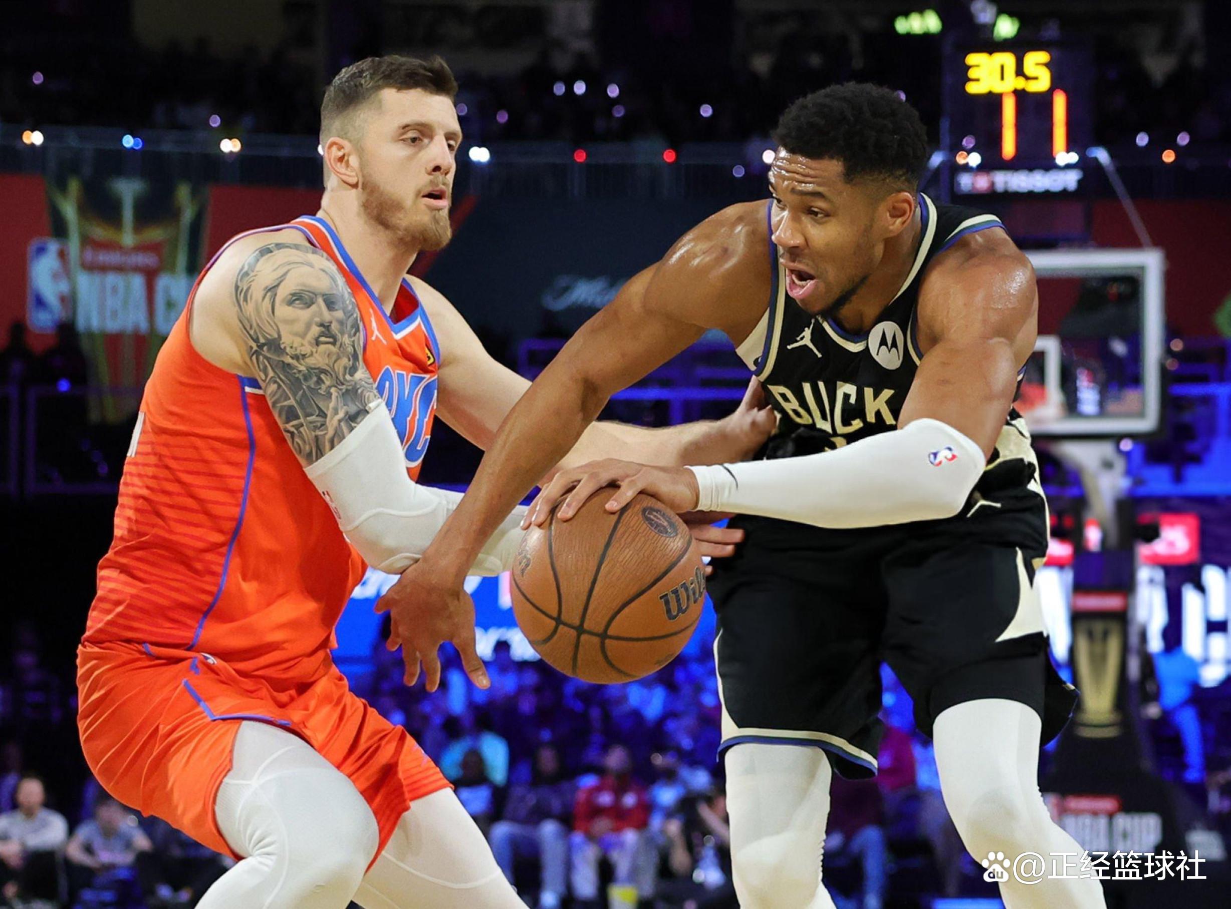 字母哥让比赛提前失去悬念，掘金巅峰对决胜出公牛